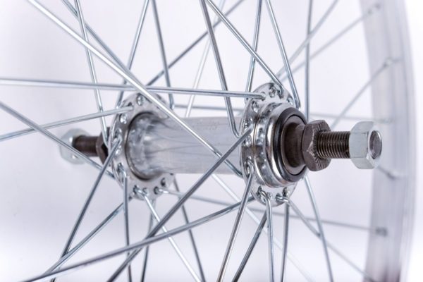 Zapletené koleso na bicykel 20" - predné