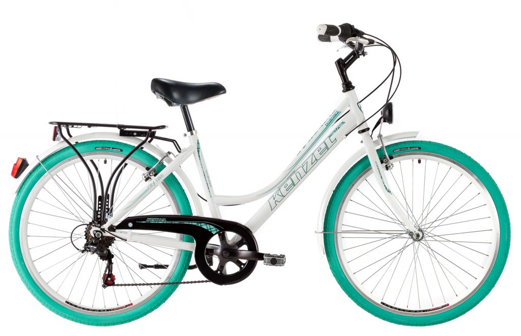 E-shop Kenzel Boulevard Royal 6 spd. - bielo-zelená