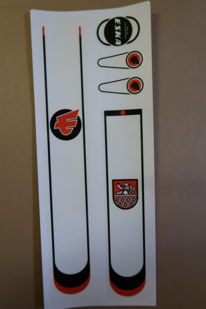 E-shop Nálepky na bicykel Eska 24"