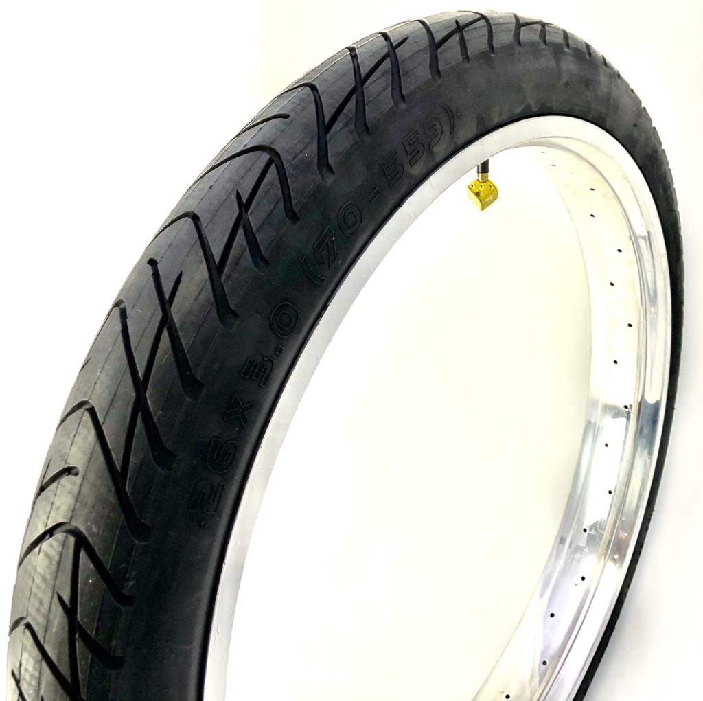 E-shop Plášť na Cruiser, Beach Bum 26" x 3.0 čierny