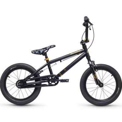S'COOL XtriX mini čierny-zlatý 16" 2021 detský