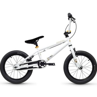 S'COOL XtriX mini biely-zlatý 16" 2021 detský