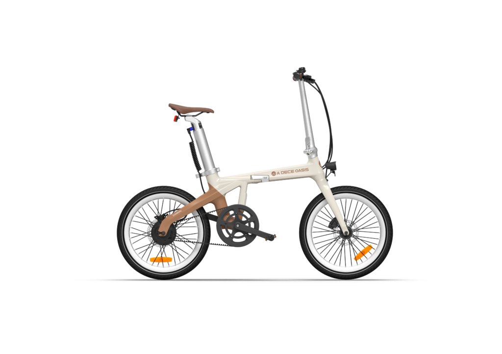 E-shop ADO Air Carbon + blatníky, nosič, stojan ZDARMA - Hnedá