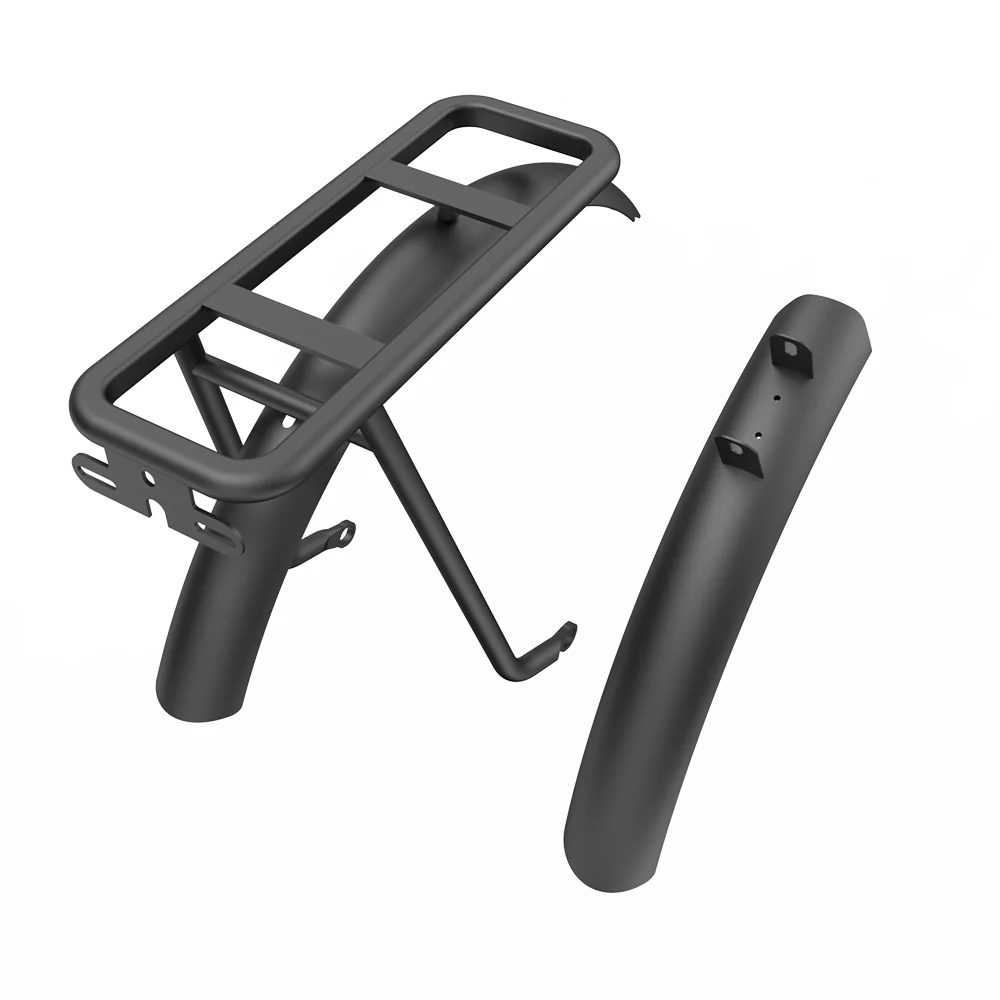 E-shop Blatníky s nosičom pre bicykel ADO Carbon - Čierna